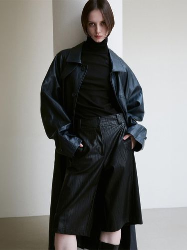 UNISEX LATCH COLLAR TRENCH COAT - RE RHEE - Modalova