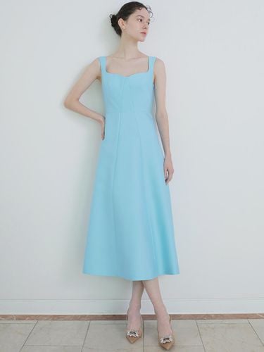 Mikado silk slip long dress - UIJI - Modalova