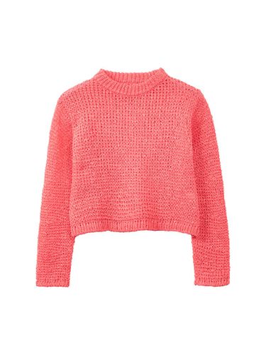 Pastel Spangle Knit Top (Dark Pink) - ateleen - Modalova