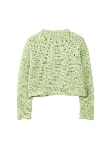 Pastel Spangle Knit Top (Light Green) - ateleen - Modalova