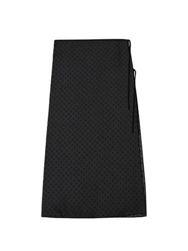 Dot Layered Skirt (Black) - ateleen - Modalova