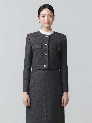 It Misha brooch Set-up Wool Jacket ITOAYJK580 (2CO - itMICHAA - Modalova