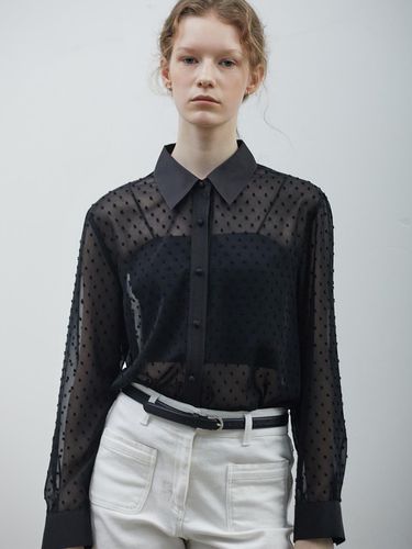 FW SEE-THROUGH SHIRT (BLACK) - EVOKE ERA - Modalova