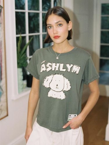 CLASSIC FIT] CLASSIC PAM T-SHIRT_KHAKI (4 SIZES) - THE ASHLYNN - Modalova