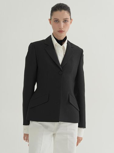 Mikado silk Classic Jaket Black - UIJI - Modalova