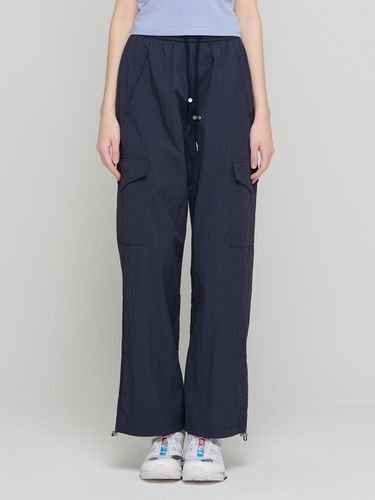 Parasuit cargo string pants (Navy) - CARGOBROS - Modalova