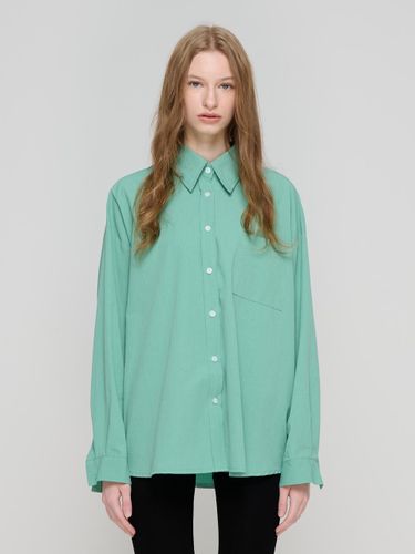 Basic Oxford Shirt (Green) - CARGOBROS - Modalova