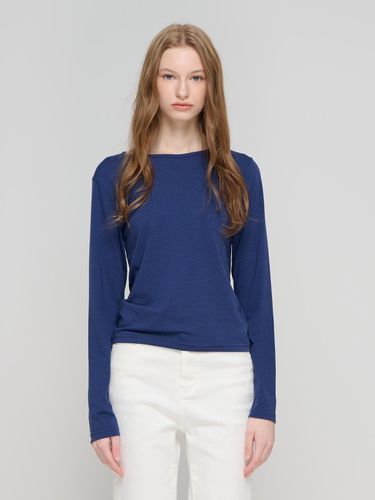 Round plain long-sleeved T-shirt () - CARGOBROS - Modalova