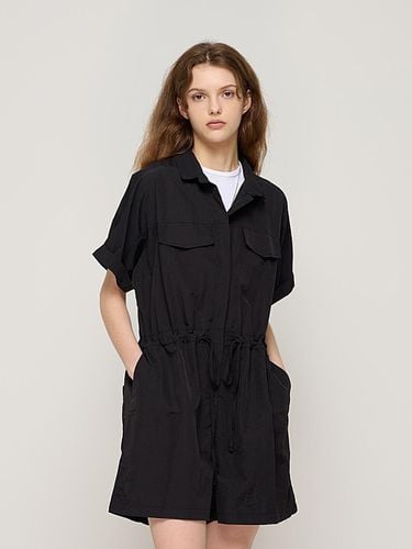 Walk Wide Fit Shorts Jumpsuit (Black) - CARGOBROS - Modalova