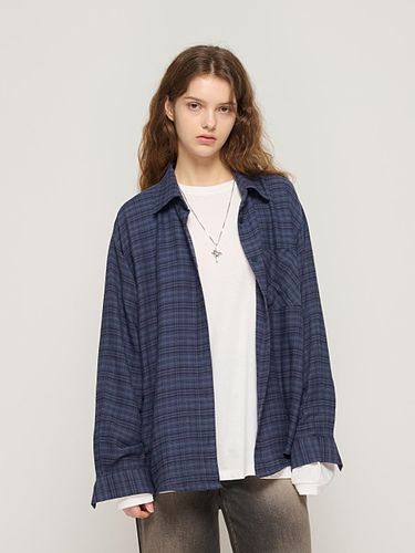 Loose Fit Vintage Checkered Shirt () - CARGOBROS - Modalova