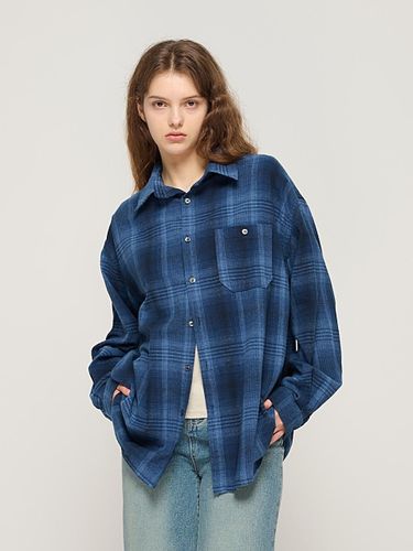 Cotton Washing Checkered Shirt () - CARGOBROS - Modalova