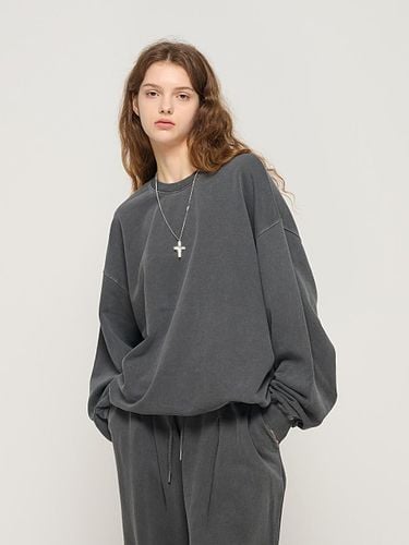 Pigment sweatshirt (Charcoal) - CARGOBROS - Modalova