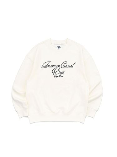 Artwork cursive lettering sweatshirt () - CARGOBROS - Modalova