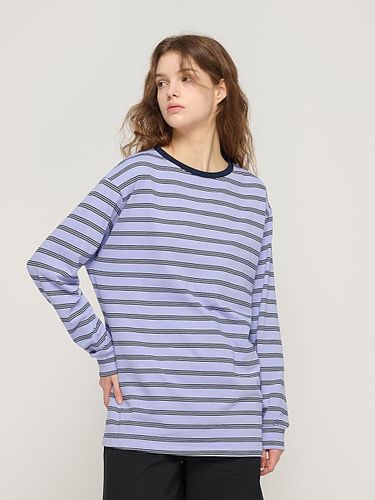 American Casual Stripe Oversized T-Shirt () - CARGOBROS - Modalova