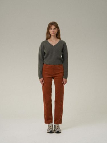 S Corduroy Pants [Brick] - MUARMUS - Modalova