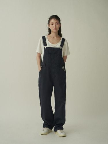 Jason Cotton Overalls [Navy] - MUARMUS - Modalova