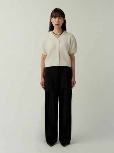 WM Wool Pants [Black] - MUARMUS - Modalova