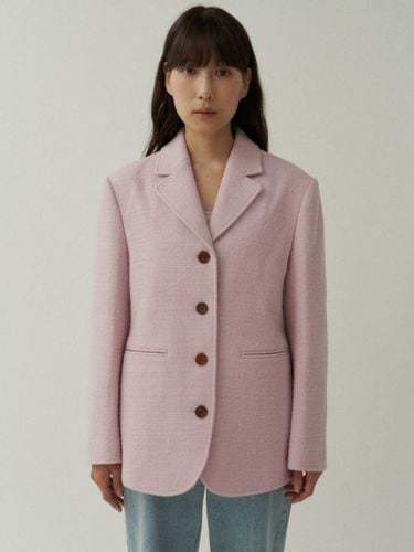 Cemnent Wool Jacket [Pink] - MUARMUS - Modalova