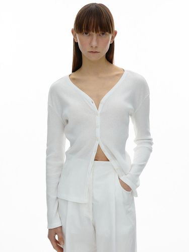 WASHABLE SUMMER CARDIGAN_OFF WHITE - septim - Modalova