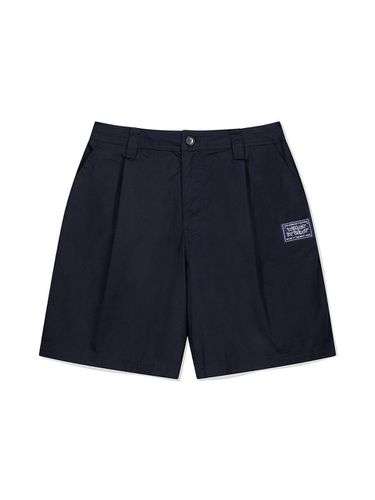 Logo Label Chino Shorts Navy - Wacky Willy - Modalova