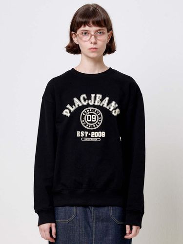 Graphic Sweat Shirt Black - PLAC - Modalova