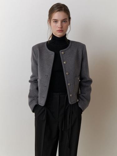 Marge tweed jacket (gray) - RE_L - Modalova