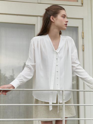 Dandelion tie blouse (white) - RE_L - Modalova