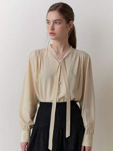 Dandelion tie blouse (beige) - RE_L - Modalova