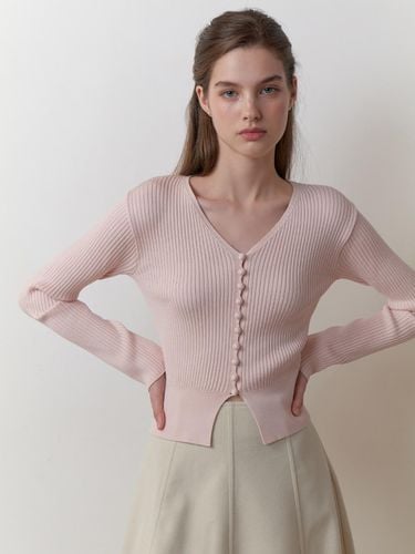 Liatris knit cardigan (pink) - RE_L - Modalova