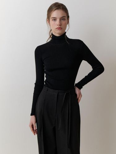 Moyna turtleneck knit (black) - RE_L - Modalova