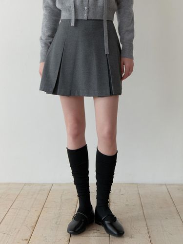 Lead mini skirt (gray) - RE_L - Modalova