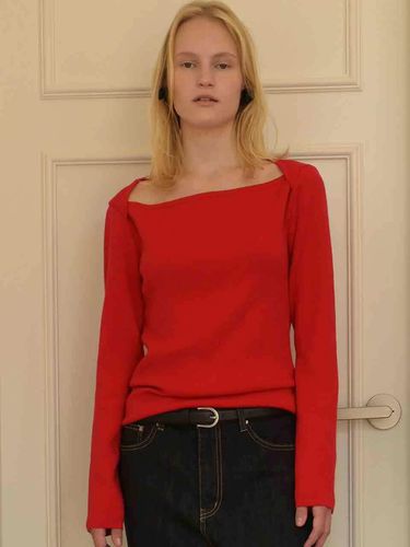 Arrow Soft Knit [Red] - MUARMUS - Modalova