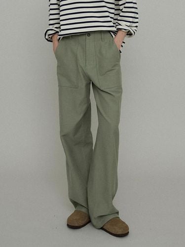 Leau fatigue pants_green - L’EAU - Modalova