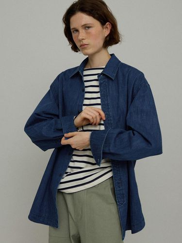 Paul denim shirt_blue - L’EAU - Modalova