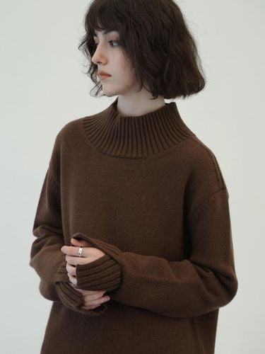 Classic Wool Cash Turtle Neck Knit () - NOMINATE - Modalova