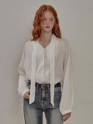 TWEE] Vibrato Tie Blouse - TWEE - Modalova