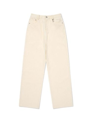 Women's Florie Corduroy Pants Cream - Wacky Willy - Modalova