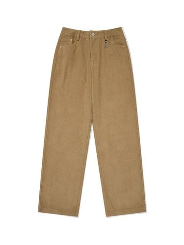 Women's Florie Corduroy Pants Beige - Wacky Willy - Modalova