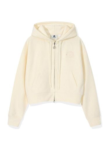 Women' Florie Corduroy Cropped Hooded Zip-Up Whit - Wacky Willy - Modalova