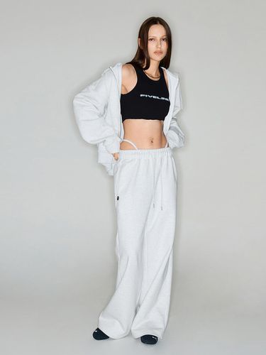 Good luck V-string sweatpants Melange Gray - FIVELINE - Modalova