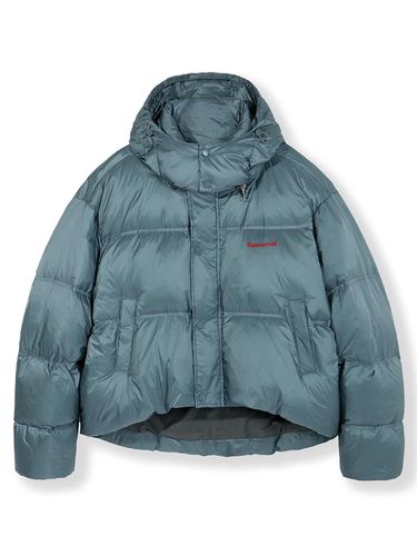 Down Puffer Jacket (Grey) - GREENBUTTER - Modalova