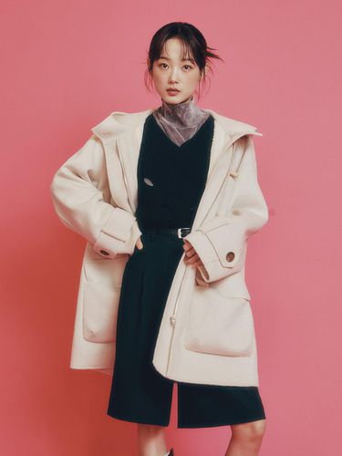 Half-length Hooded Duffle Coat JYCA720D - Jucy Judy - Modalova