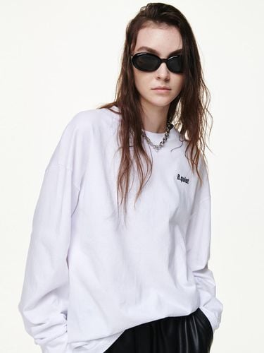 OVERSIZED LONG SLEEVE TSHIRTS_WHITE - Bquiet - Modalova