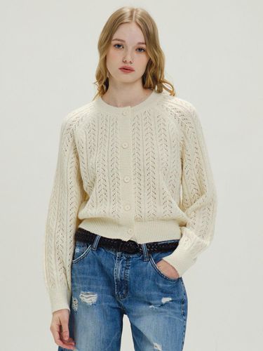 Round Neck Skashi Sweater Cardigan - RAVEROUS - Modalova