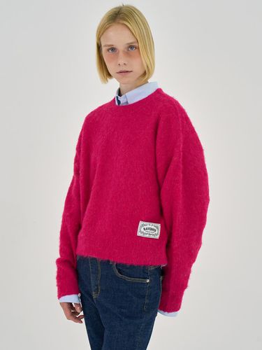 Brushed Soft Knit Fuchsia Pink - RAVEROUS - Modalova