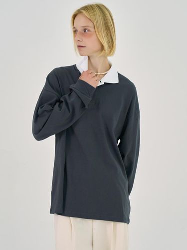 Yoko Collar Boxy T - Shirts - RAVEROUS - Modalova