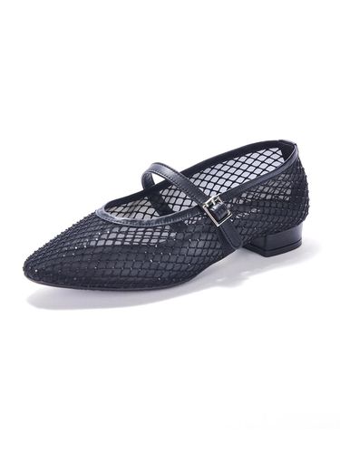 The Mesh Flat_Black+Black - BRIANA - Modalova