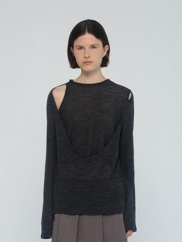 WOOL LEAN T - DARK GREY - EPINGLER - Modalova