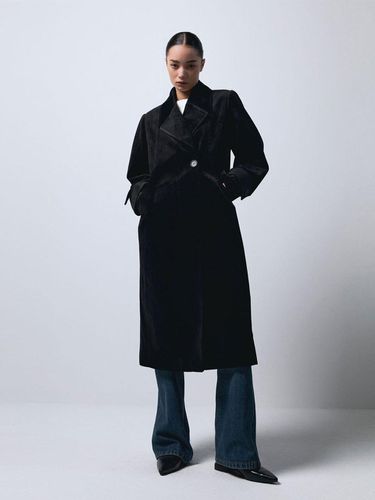 TRIGONAL VELVET COAT - BLACK - EPINGLER - Modalova