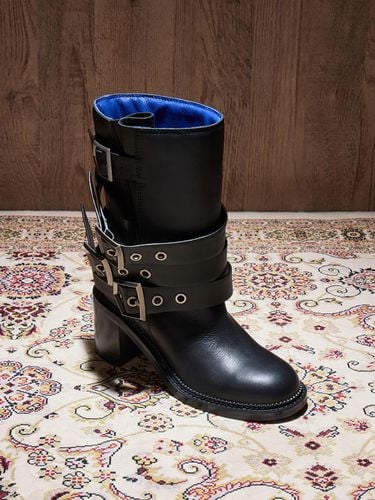 Unique biker boots ()_DG3CW24507BLK - SUECOMMA BONNIE - Modalova